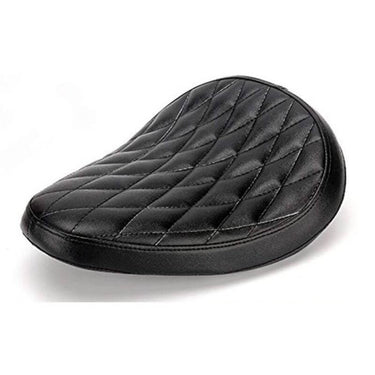 selle moto bobber monoplace vintage sur ressort